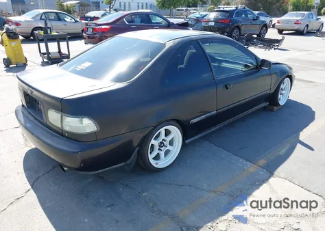 1995 Honda Civic Ex из США, поврежденный, VIN 2HGEJ1123SH500064